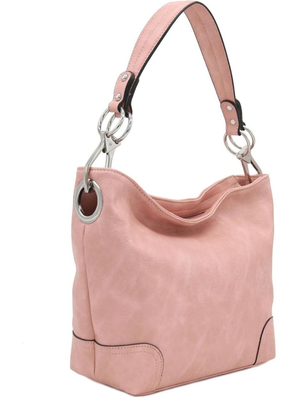 Chic Hobo Shoulder Bag with Stylish Snap Hook Hardware - Perfect for Everyday